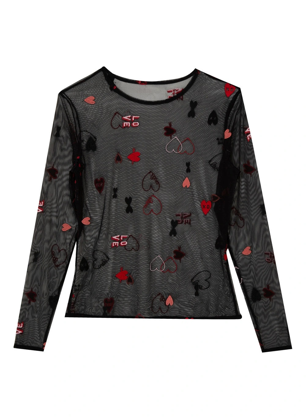 Blusa Benditta Tule Bordada Feminina