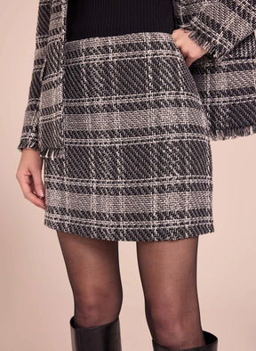 Mini Saia Meg Alfaiataria Feminina