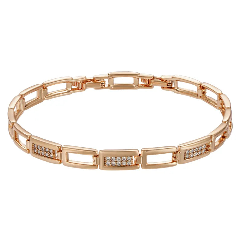Pulseira Elos com Zircônias